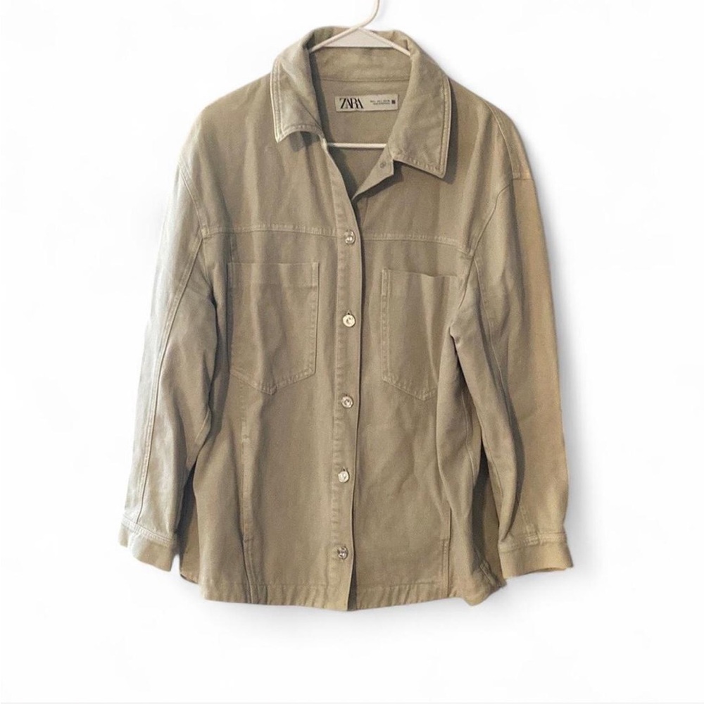 Zara Tan Lightweight Jacket